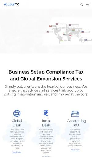 AccounTX Accounting, Tax, and Compliance Services screenshot