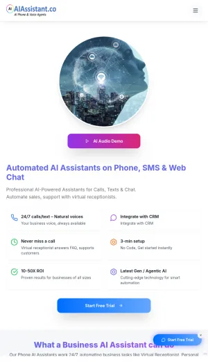 AI Business Communication Automation by AI Assistant screenshot