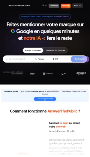 AnswerThePublic by Neil Patel screenshot