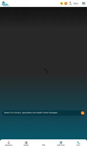 Apollo Hospitals India Multispecialty Hospital Network screenshot