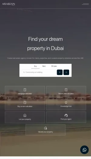Arabian Estates UAE Real Estate Services screenshot