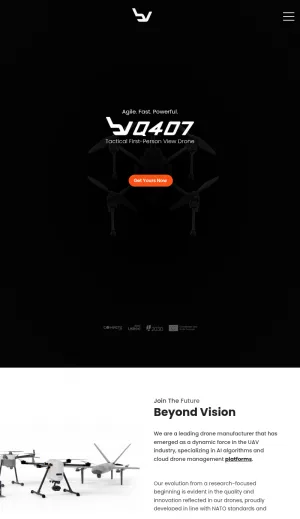 Beyond Vision Industrial Drone Systems screenshot