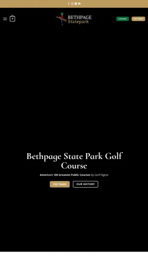 Bethpage State Park Golf Course screenshot