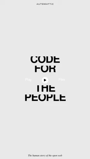 Code for the People: Documentary on the Open Web screenshot