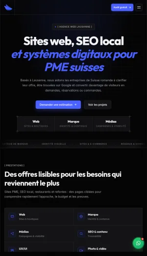 Codeon Swiss Digital Agency for Web Design and SEO screenshot