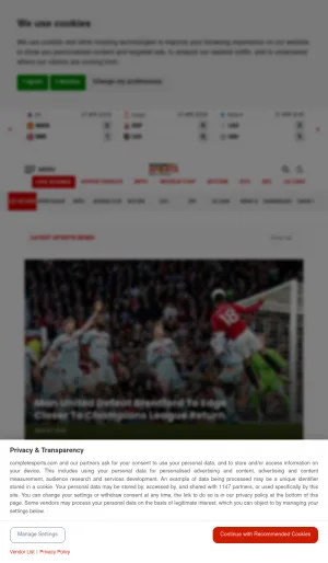 Complete Sports Nigerian Football News and Betting Coverage screenshot