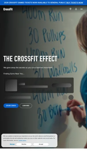 CrossFit Fitness Training and Gym Membership screenshot