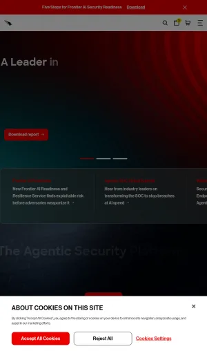 CrowdStrike AI-Native Cybersecurity Platform screenshot