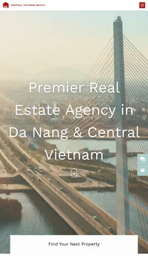 CVR Central Vietnam Real Estate Agency screenshot