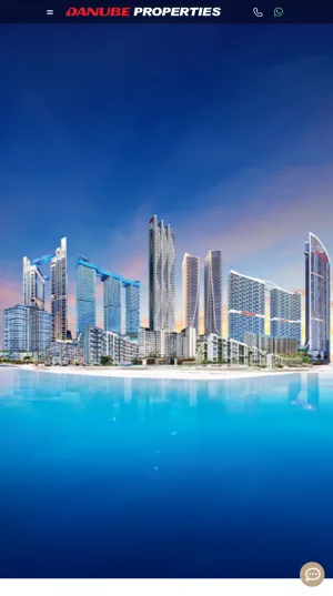 Danube Properties Dubai Real Estate Developer screenshot