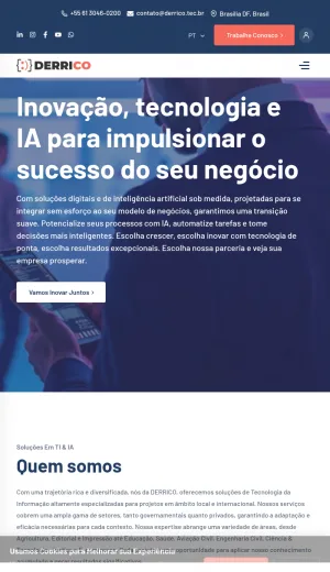 Derrico Software House for AI and Custom IT Solutions screenshot