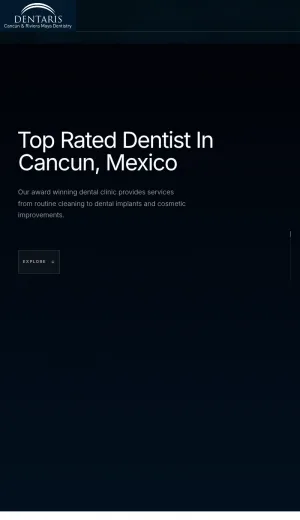 Dentaris Dental Clinic in Cancun screenshot