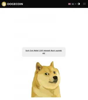 Dogecoin Open Source Peer to Peer Cryptocurrency screenshot