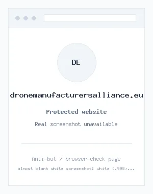 Drone Manufacturers Industry Alliance screenshot