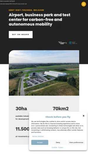 DronePort Aviation Innovation Airport and Business Park screenshot
