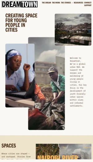Dreamtown Youth Wellbeing NGO for Urban Africa screenshot