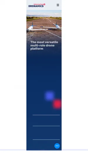 Dronamics Drone Platforms and Unmanned Aerial Systems screenshot
