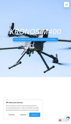 Dronavia Drone Safety Accessories and Compliance Solutions screenshot