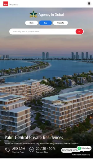 FAM Properties Dubai Real Estate Sales and Rentals screenshot