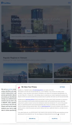 FazWaz Vietnam Property Marketplace screenshot