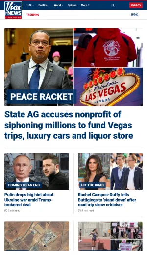 Fox News Breaking News and Current Affairs screenshot