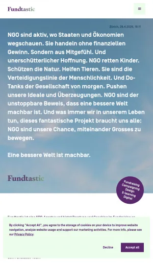 Fundtastic Fundraising Consulting for Nonprofit Organizations screenshot