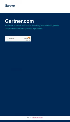 Gartner Technology Research and Executive Advisory screenshot