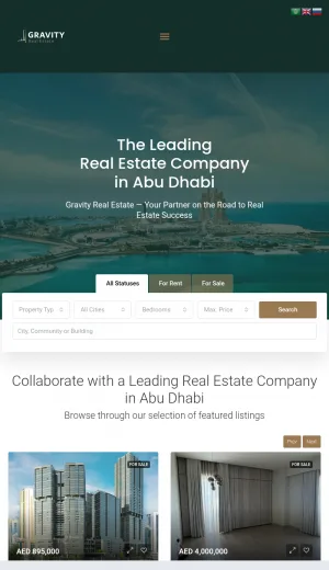 Gravity RE Real Estate Services screenshot
