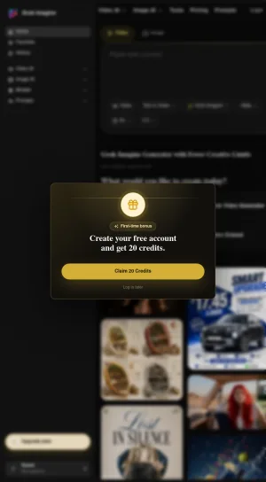 Grok Imagine AI Image and Video Creation Workflow screenshot