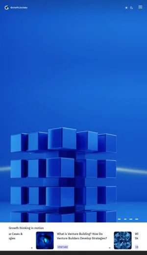 GrowthJockey Venture Building and Startup Acceleration screenshot