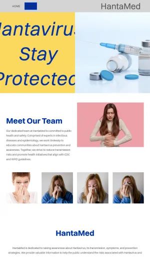 HantaMed Hantavirus Awareness and Prevention Resources screenshot