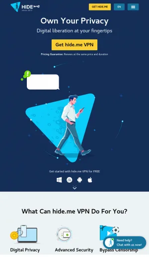 VPN Privacy and Security Service screenshot
