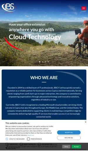 Intelligent Business Solutions Ltd - IT Solutions in Cyprus screenshot