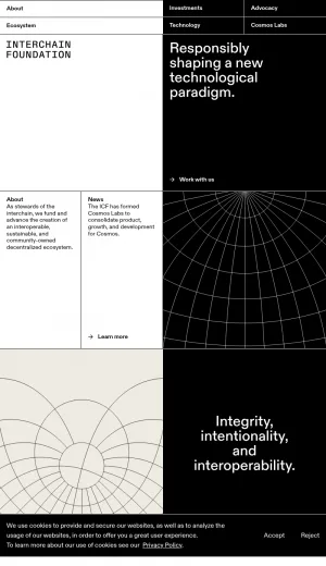 Interchain Foundation and Cosmos Ecosystem Stewardship screenshot