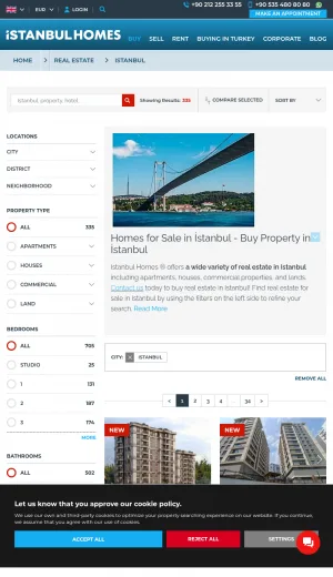 Homes for Sale in İstanbul screenshot