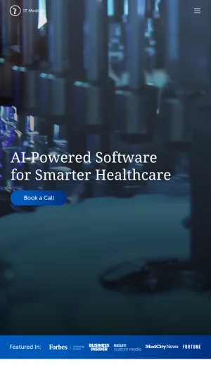 IT Medical Healthcare Software Development Company screenshot