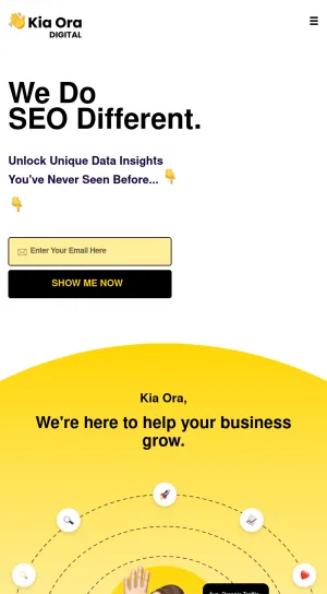 Kia Ora Digital SEO and Digital Marketing Agency screenshot