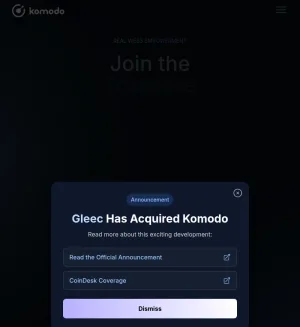 Komodo Platform: Non-Custodial Wallet and Cross-Chain Trading screenshot