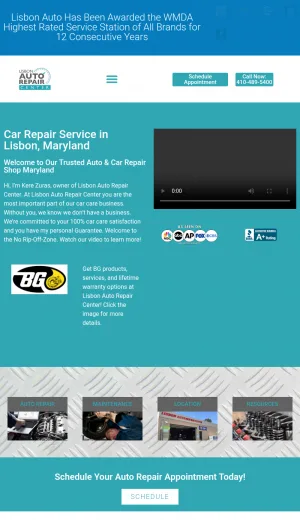Lisbon Auto Repair Center screenshot
