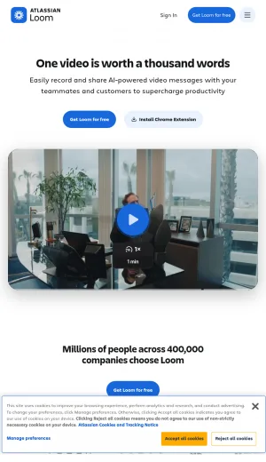 Loom Screen Recorder and Video Messaging Platform screenshot