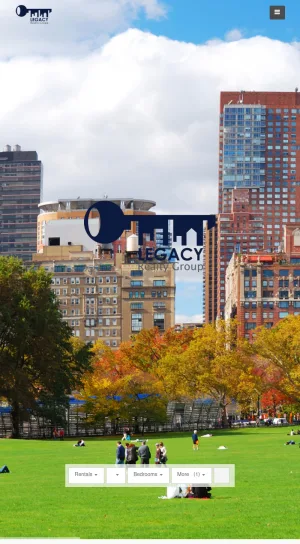 Legacy Realty Group NYC screenshot