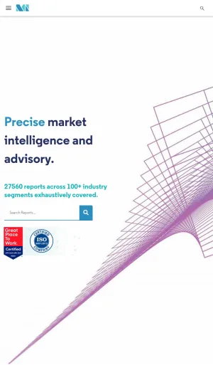Mordor Intelligence Market Research and Industry Intelligence screenshot