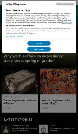 National Geographic Science, Nature, Travel, and Exploration screenshot