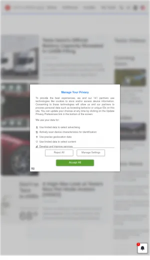 Not a Tesla App: Tesla News and Software Updates screenshot