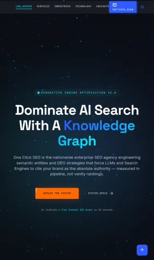 One Click SEO screenshot