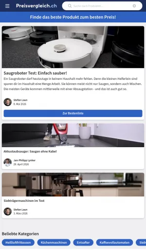 Swiss Product Price Comparison and Buying Guides screenshot