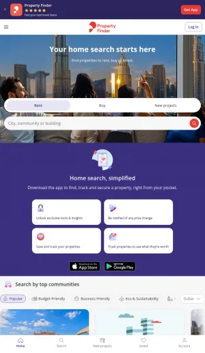 Property Finder UAE Real Estate Listings for Buying and Renting screenshot