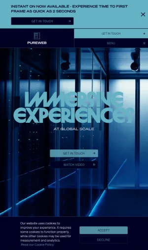 PureWeb Cloud Platform for Real-Time 3D and VR Streaming screenshot
