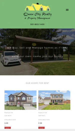 Queen City Realty and Property Management screenshot