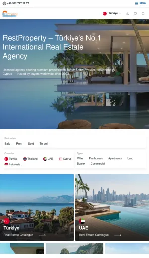 RestProperty International Real Estate Agency screenshot